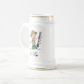 Ich fische bierglas (Vorderseite Links)