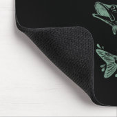 Ich fische eher Shirt 1 Mousepad (Ecke)