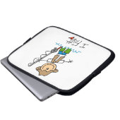 Ich fische laptopschutzhülle (Vorne Knopf)
