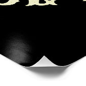 Ich fische lieber Fisch Poster (Ecke)