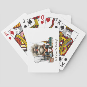 Ich fische lieber Karten spielen Spielkarten
