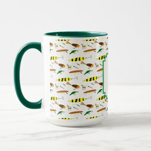 "Ich fische lieber" mit Fischgründen Tasse (Links)
