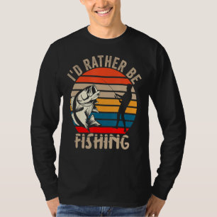 Ich fische lieber Outdoor-Fische, die sich von Män T-Shirt
