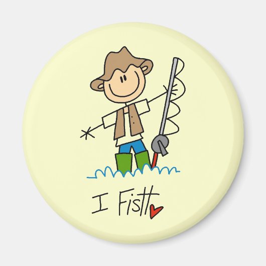 Ich fische magnet (Vorne)