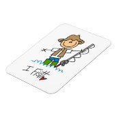 Ich fische magnet (Linke Seite)