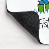 Ich fische mousepad (Ecke)