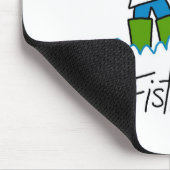 Ich fische mousepad (Ecke)