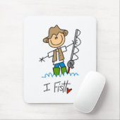 Ich fische mousepad (Mit Mouse)