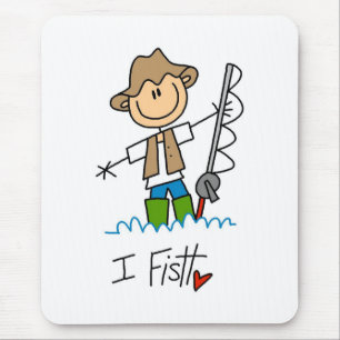 Ich fische mousepad