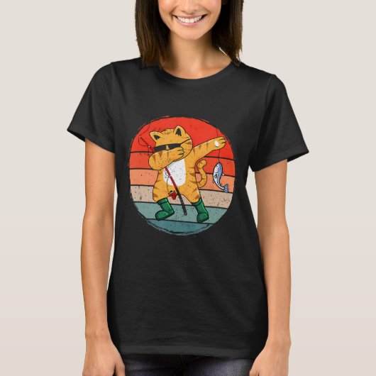 Ich fische nach Welsen Alles ist Köder T-Shirt (Vorderseite)