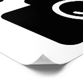 Ich Flash People Funny Poster (Ecke)