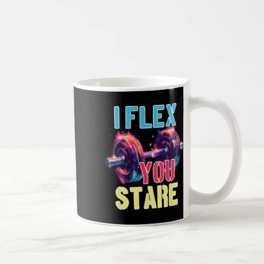 Ich flex you starre kaffeetasse (Rechts)