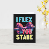 Ich flex you starre karte (Gelbe Blume)