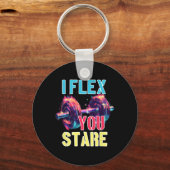 Ich flex you starre schlüsselanhänger (Vorderseite)