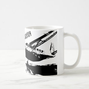 "ICH FLIEGE ein WOHNWAGEN" Kaffee-Tasse Kaffeetasse
