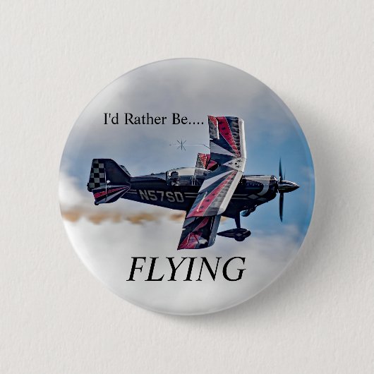 Ich fliege lieber. button (Vorderseite)