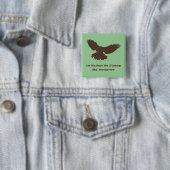 Ich fliege lieber. button (Beispiel)