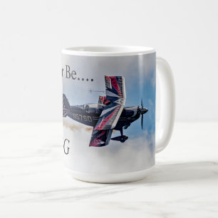 Ich fliege lieber. kaffeetasse