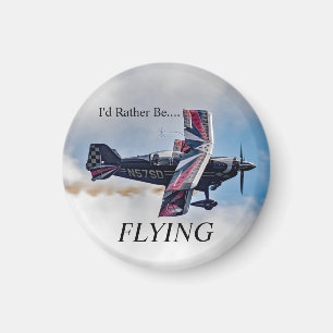 Ich fliege lieber. magnet