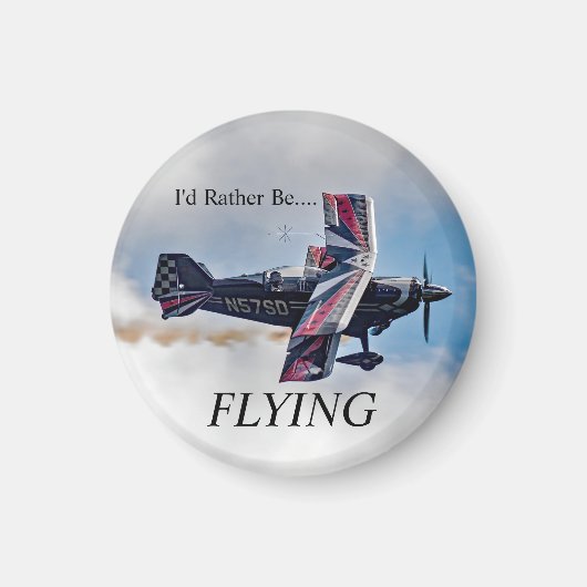 Ich fliege lieber. magnet (Vorne)