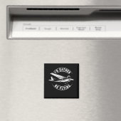 Ich fliege lieber mit einem sonnigen Flugzeug Magnet (In Situ (Geschirrspüler))