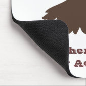 Ich fliege lieber. mousepad (Ecke)