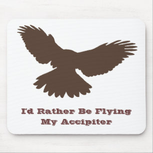 Ich fliege lieber. mousepad