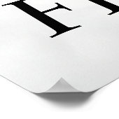 Ich fliege lieber. poster (Ecke)