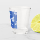 "Ich fliege lieber" Sky Flugzeug Shot Glass Schnapsglas (Rechts)