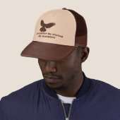 Ich fliege lieber. truckerkappe (Beispiel)