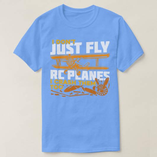 Ich fliege nicht nur Flugzeug, die ich auch abreiß T-Shirt (Design vorne)