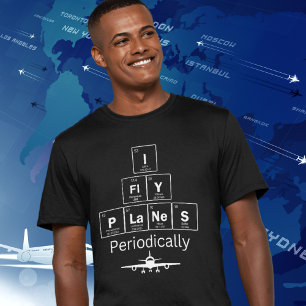 Ich fliege regelmäßig Flugzeug T-Shirt
