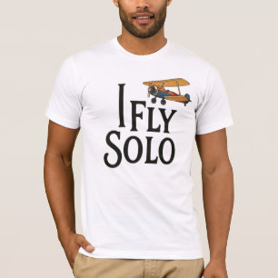Ich fliege Solo: Kühner Geist T-Shirt