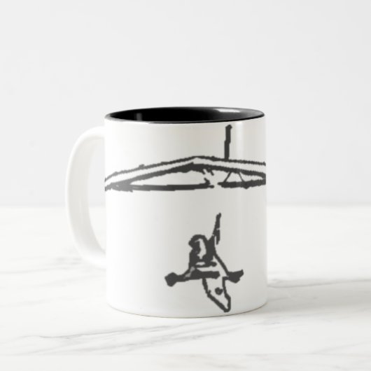 Ich fliege Tasse (Vorderseite Links)