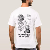 ICH FLIPPTE HERAUS AUS! , Frank'enMotor T-Shirt (Rückseite)