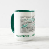 Ich flog das IGS… und überlebte! Tasse (Vorderseite Links)