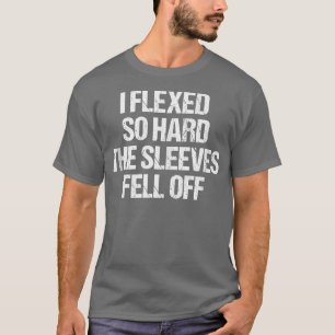Ich floh so hart, dass die Leeves von der sonnigen T-Shirt