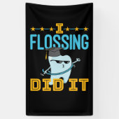 Ich flossen es Zahnarzt Abschluss RDH Banner (Vertikal)