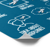 Ich Flugzeug Dinge Freizeit Flugzeug Poster (Ecke)