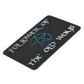 "Ich folge alten Wegen" flexibler Magnet (Linke Seite)