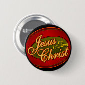Ich folge Jesus Christus Button (Vorne & Hinten)