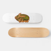 Ich folge Jesus Christus Skateboard (Horizontal)