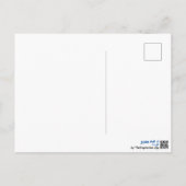 "Ich folge" Motivation Affirmation Postkarte (Rückseite)