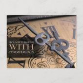 "Ich folge" Motivation Affirmation Postkarte (Vorderseite)