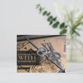 "Ich folge" Motivation Affirmation Postkarte (Stehend Vorderseite)