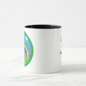 Ich folgte dem Regenbogen dafür Tasse (Zentrum)