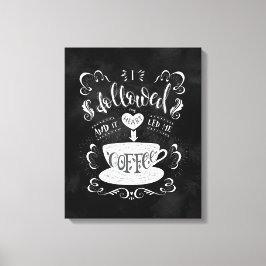 Ich folgte meinem Herzen und es brachte mich zum K Leinwanddruck