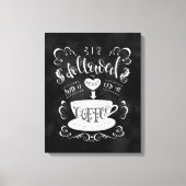 Ich folgte meinem Herzen und es brachte mich zum K Leinwanddruck (Vorderseite)