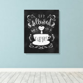 Ich folgte meinem Herzen und es brachte mich zum K Leinwanddruck (Insitu (Holzboden))