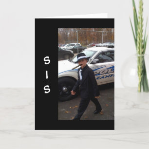 ICH FORDERE, DASS SIE AM GEBURTSTAG GLÜCKLICH SIND KARTE